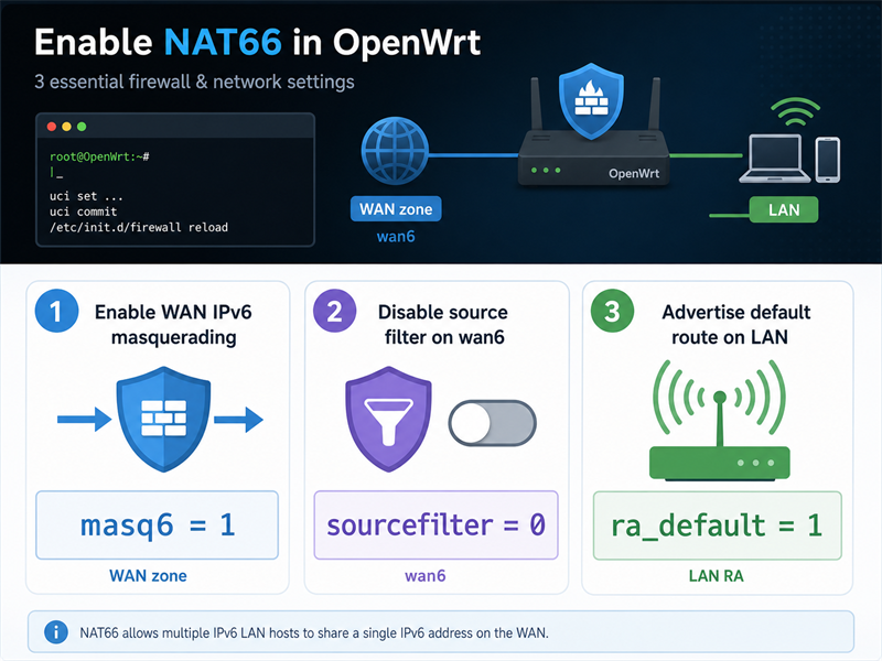 OpenWrt IPv6